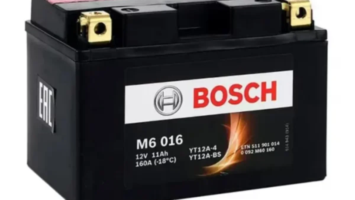 Batteria 12V 14Ah 220A(EN) Bosch M6 021 moto