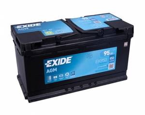 Аккумулятор Exide 95Ah 850A Start-Stop AGM EK950