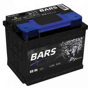 Аккумулятор BARS 6СТ-60 L2B 60Ah